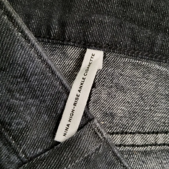 Rag & Bone Nina High Rise Ankle Cigarette Jeans Size 26 - Picture 5 of 16